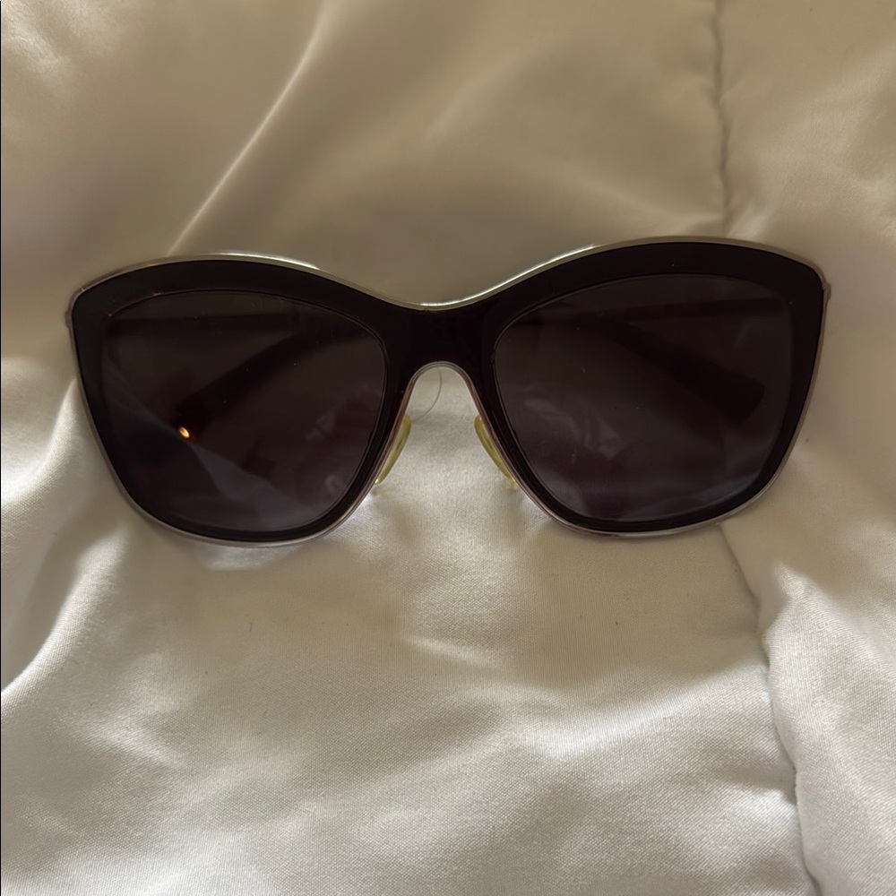 Valentino Black Cat-Eye Sunglasses